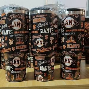San Francisco Giants Stainless Tumbler - Black & Orange